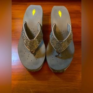 Volatile Wedge Sandals